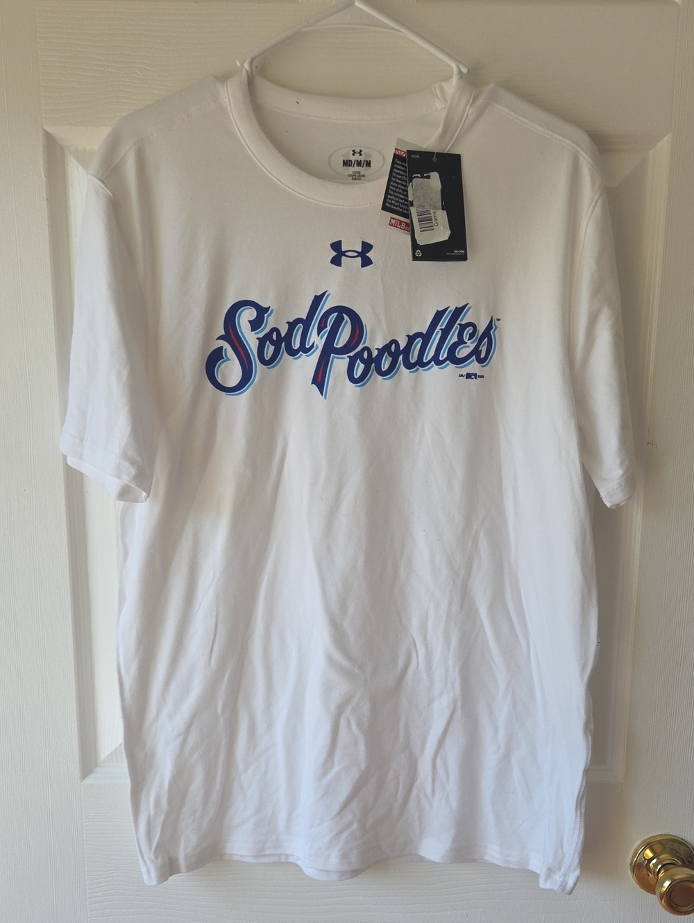 Under Armour AMARILLO SOD POODLES Minor League MiLB Men's M T-Shirt NWT Soddies